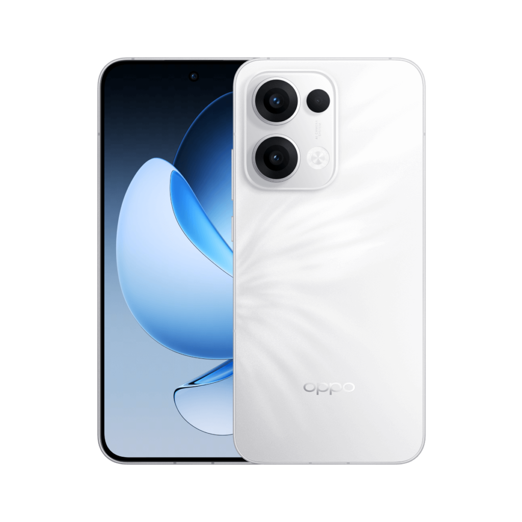 Oppo 5G mobile phone with quad-camera setup and AMOLED display